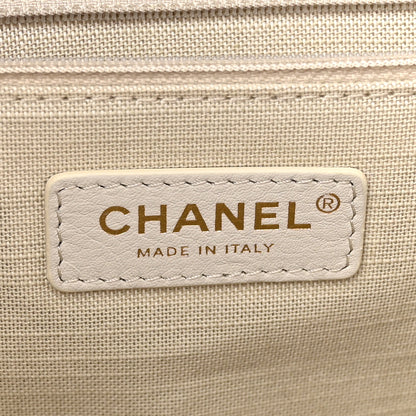 Chanel Mixed Fibers Small Deauville Tote Purple 7 of 14