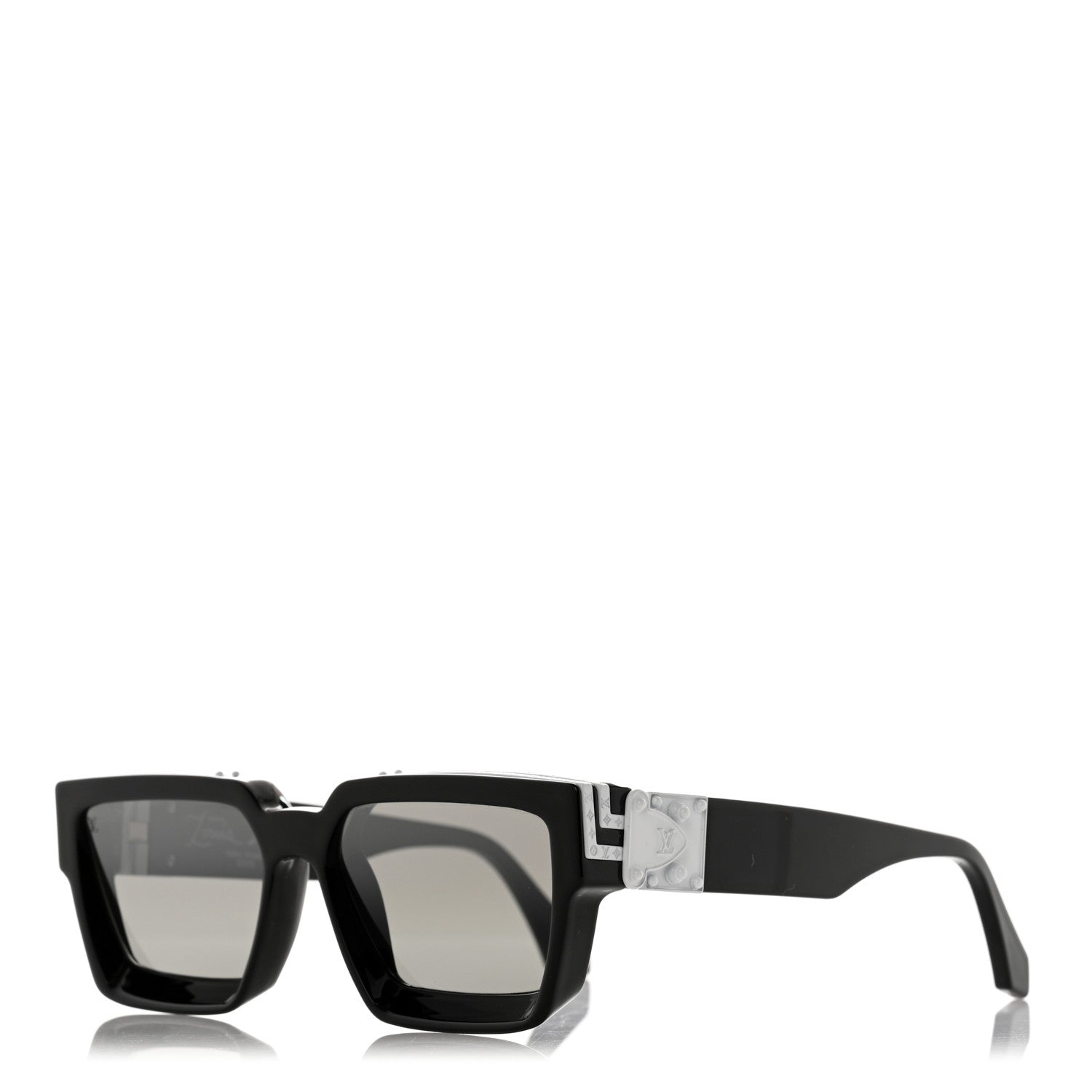 Louis Vuitton Acetate 1.1 Millionaires Z1689E Sunglasses Black 1 of 8