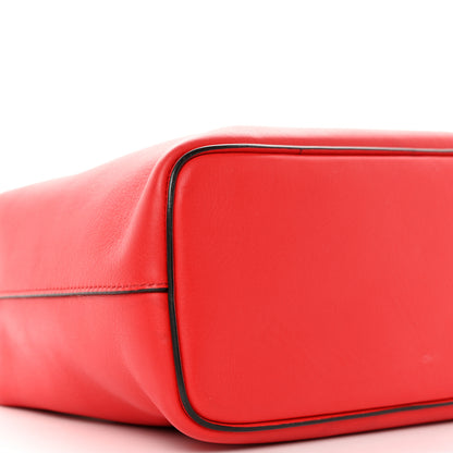 Celine Lambskin Small Soft Cube Satchel Bright Red 8 of 9