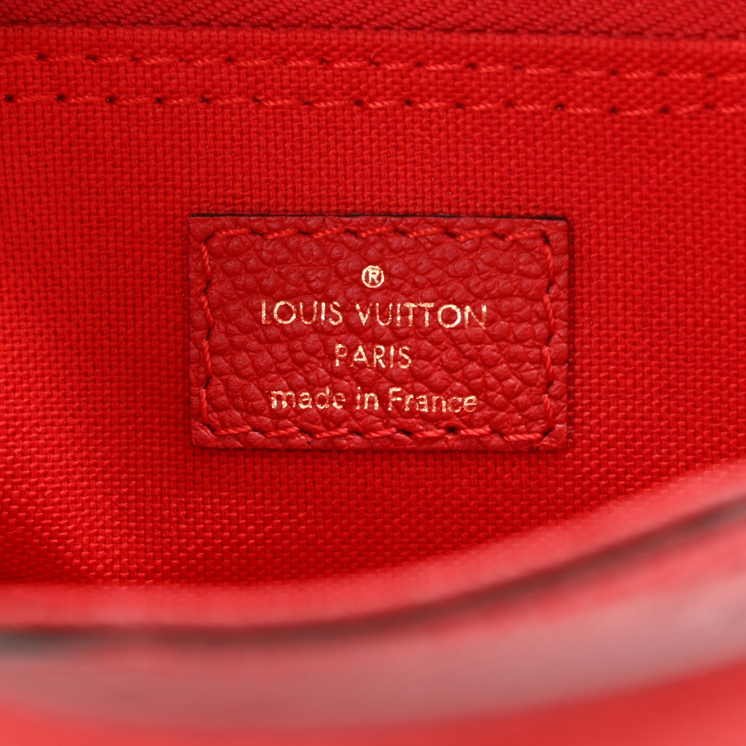 Louis Vuitton Empreinte Montaigne Nano Cherry 6 of 9