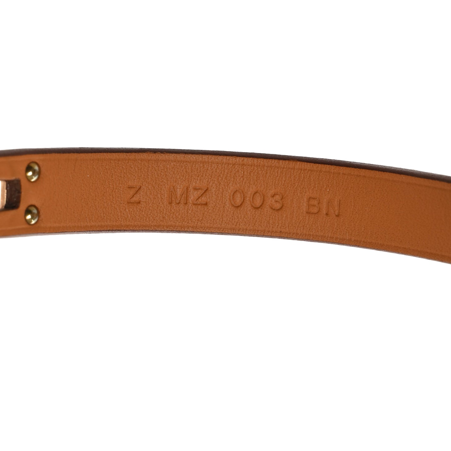 Swift Mini Kelly Double Tour Bracelet T3 Gold