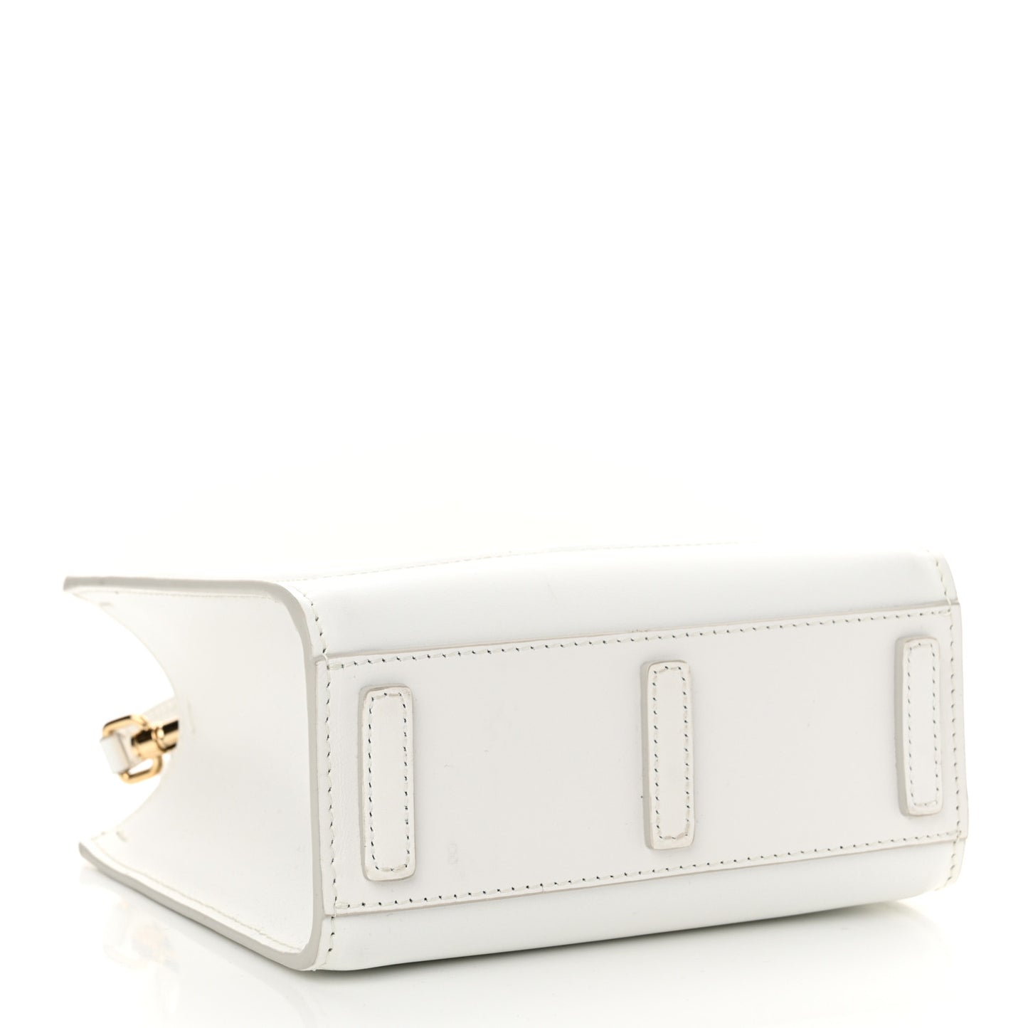 Calfskin Small DG Daily Shopper Tote White