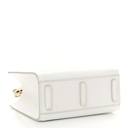 Dolce & Gabbana Calfskin Small DG Daily Shopper Tote White 4 of 10