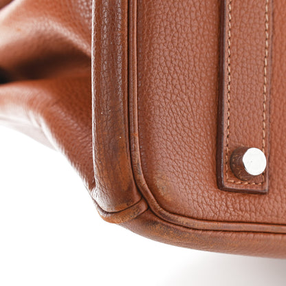 Hermes Vache Liegee Birkin 35 Noisette 12 of 17