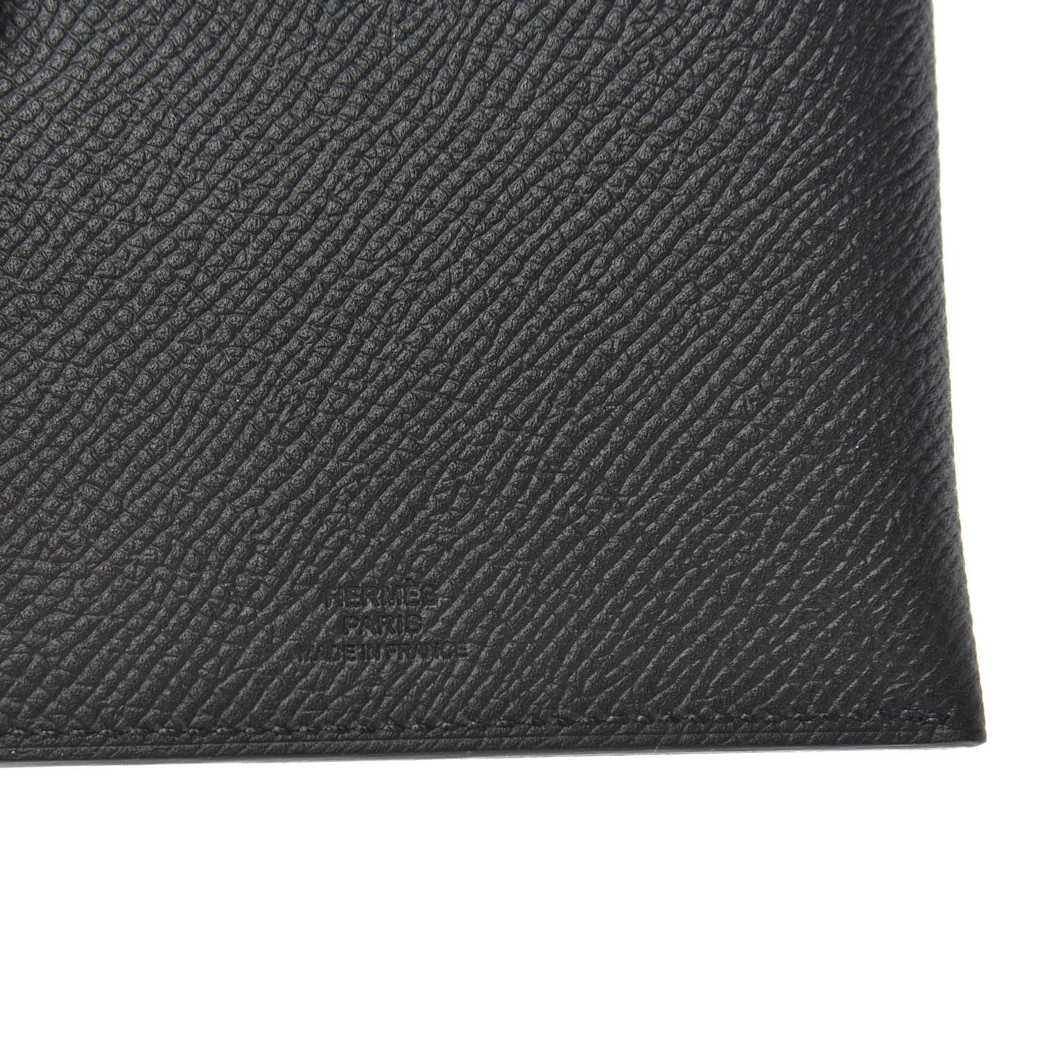 Hermes Epsom Tarmac PM Passport Holder Black 6 of 7