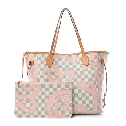 Louis Vuitton Damier Azur Tahitienne Neverfull MM 1 of 16