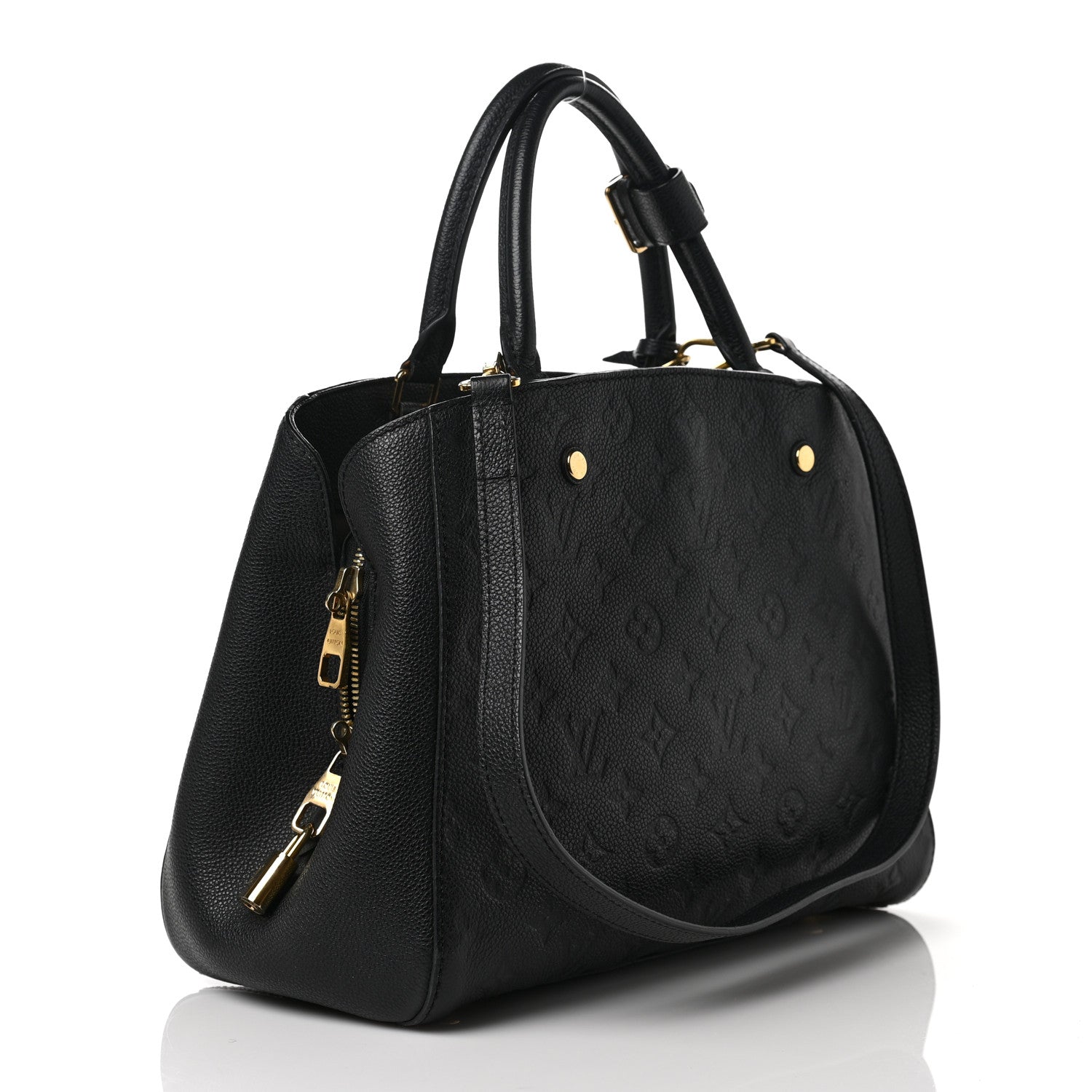 Louis Vuitton Empreinte Montaigne MM Black 3 of 11