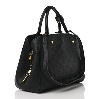 Louis Vuitton Empreinte Montaigne MM Black 3 of 11