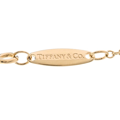 Tiffany 18K Yellow Gold Diamond .21ct Elsa Peretti Diamonds by the Yard Pendant Necklace 4 of 5