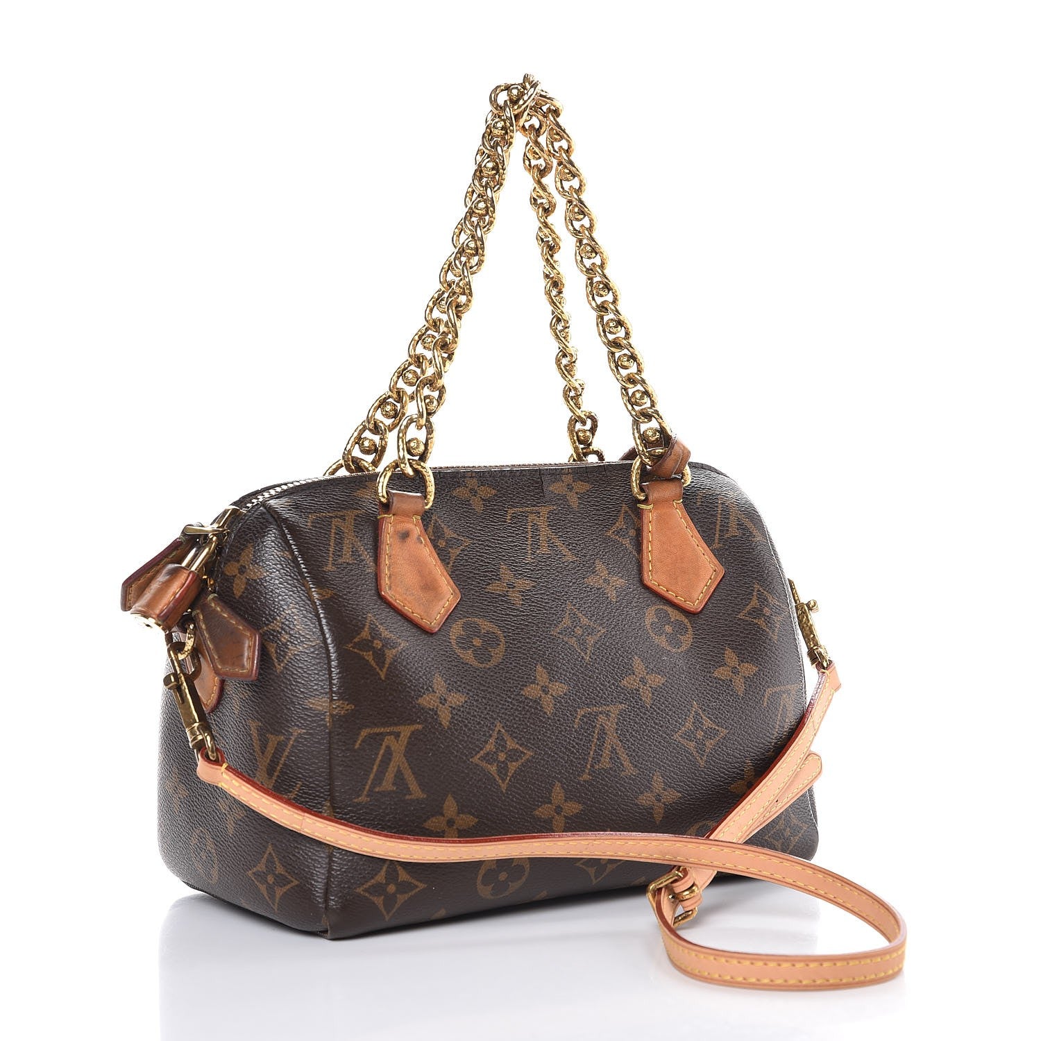 Louis Vuitton Monogram Chain Speedy 20 284111 – FASHIONPHILE