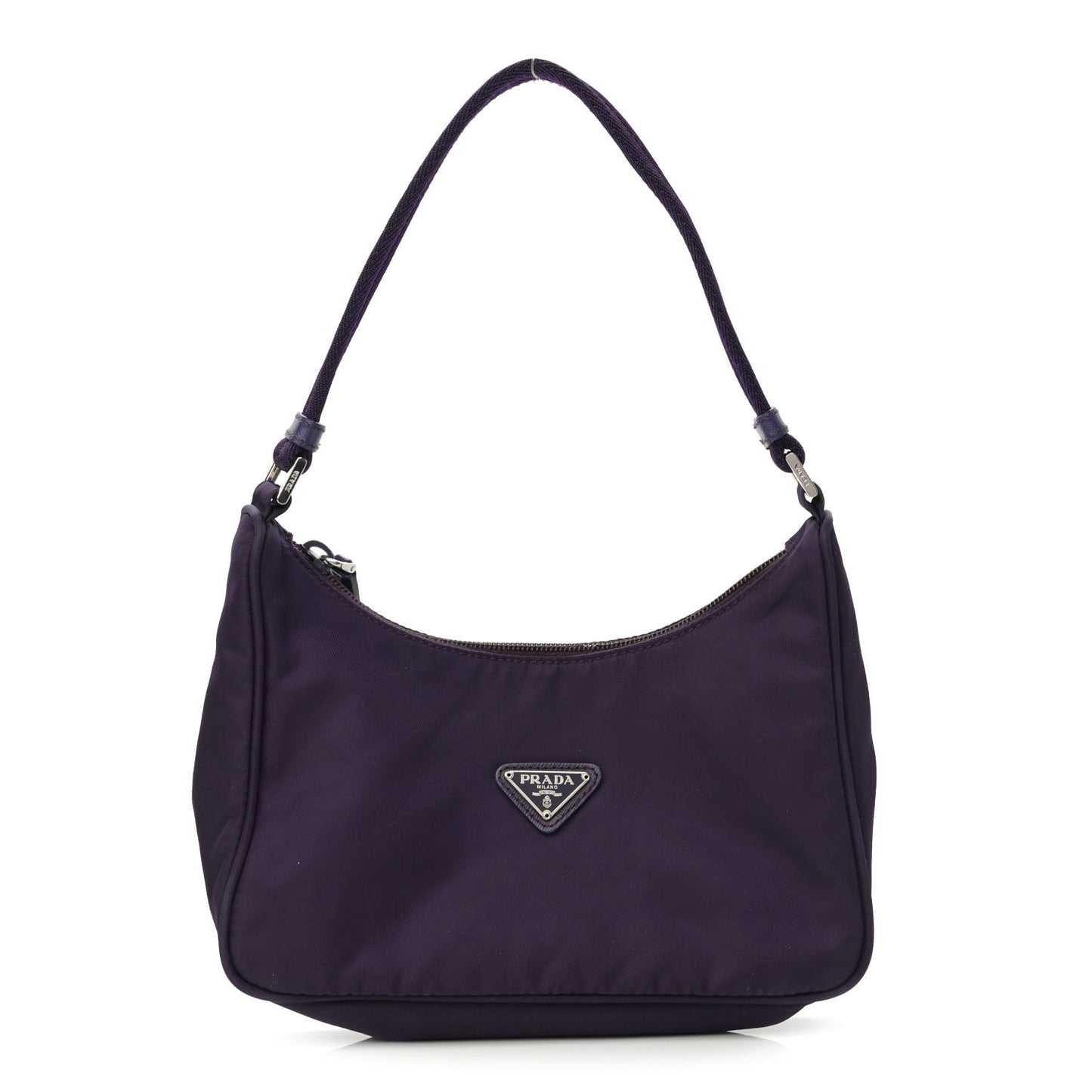 Tessuto Nylon Sport Shoulder Bag Prugna