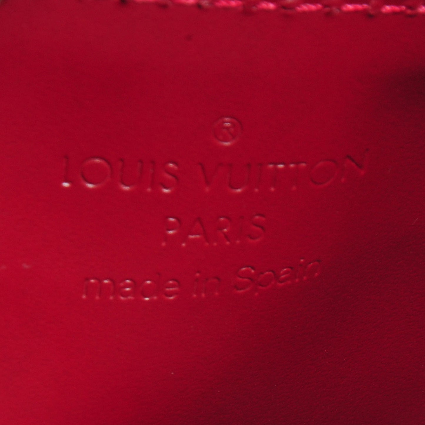 Vernis Key Pouch Pomme D'Amour