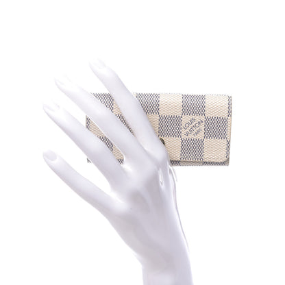 Louis Vuitton Damier Azur Multicles 4 Key Holder 2 of 8