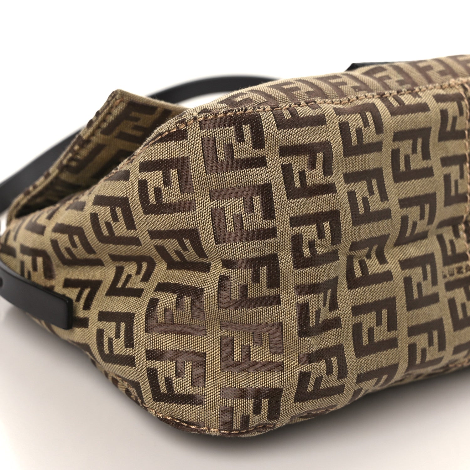 Fendi Zucchino Mini Mama Baguette Tobacco 7 of 11