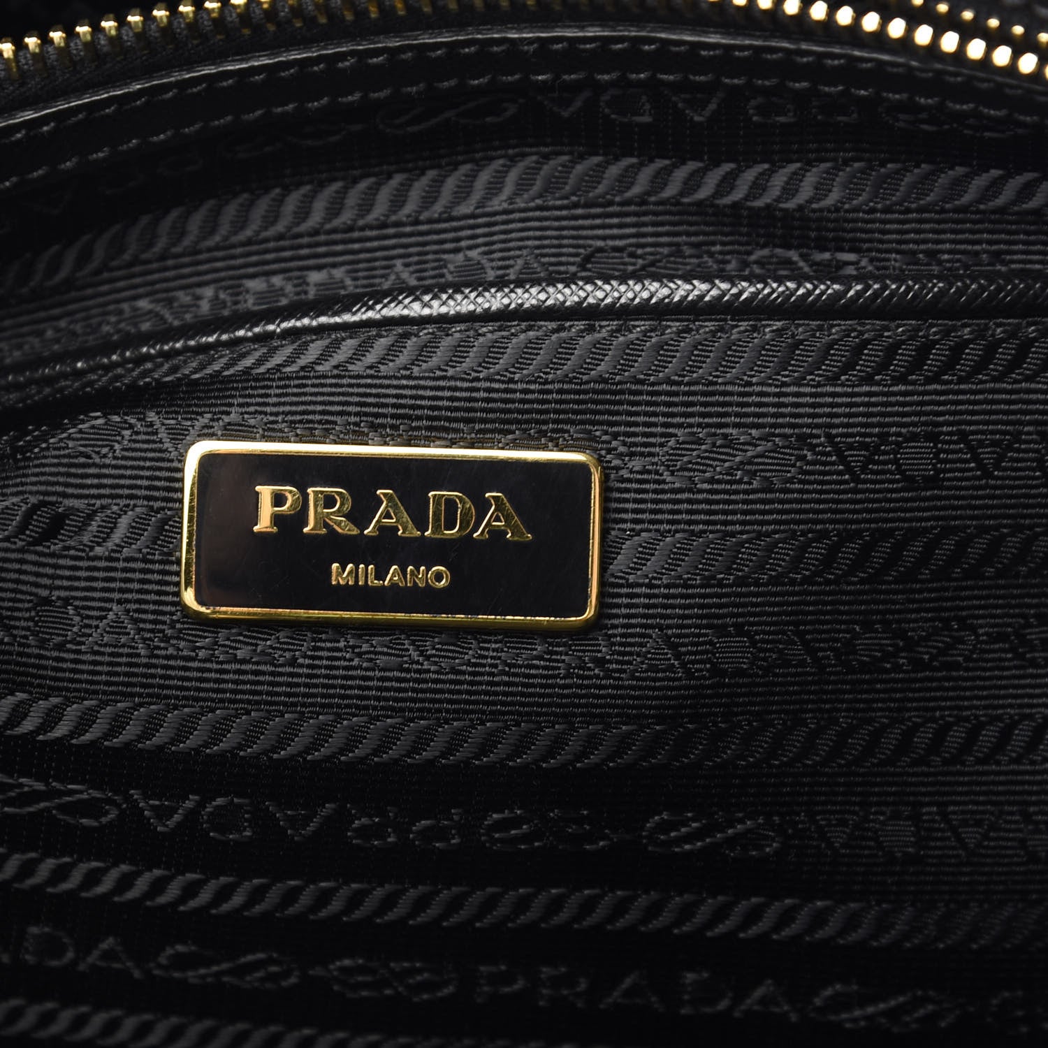 Prada Saffiano Lux Large Tote Black 6 of 11