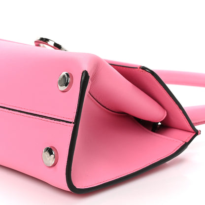 Salvatore Ferragamo SALVATORE FERRAGAMO Calfskin Trifolio Swing Bag Peonia 9 of 9