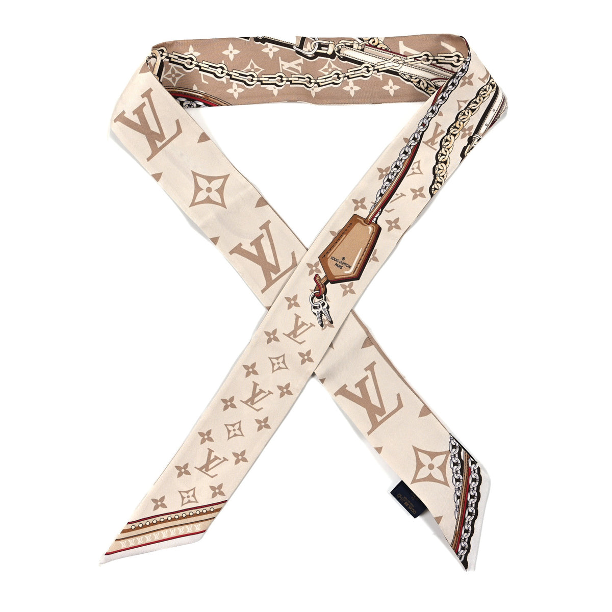 Louis Vuitton Silk Ultimate Monogram BB Bandeau Dune 1 of 3