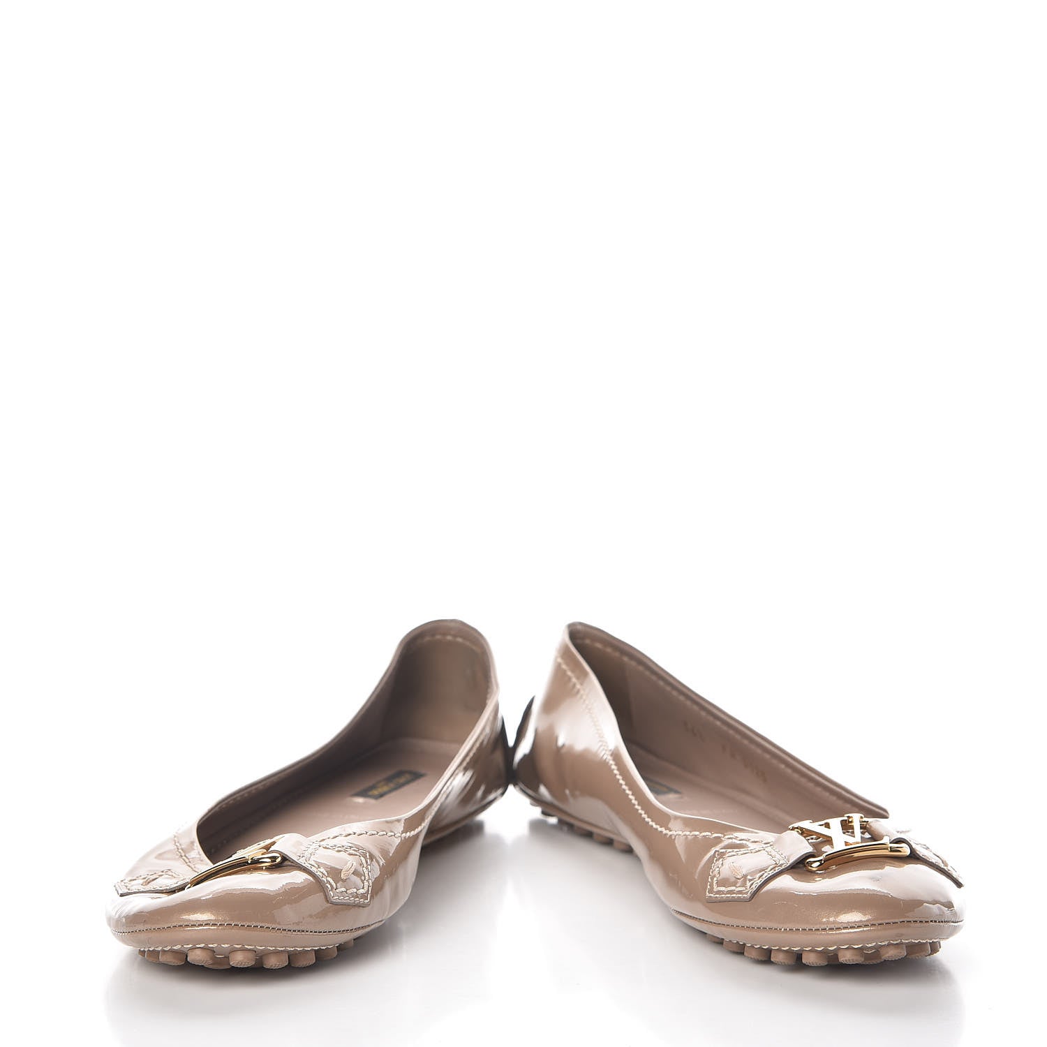 Louis Vuitton Patent Calfskin Oxford Ballerina Flats 36.5 Rose Poudre 5 of 12