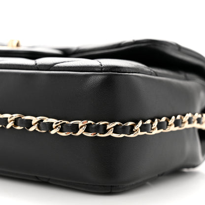 Chanel Lambskin Quilted Small My Precious Flap Black 10 of 10