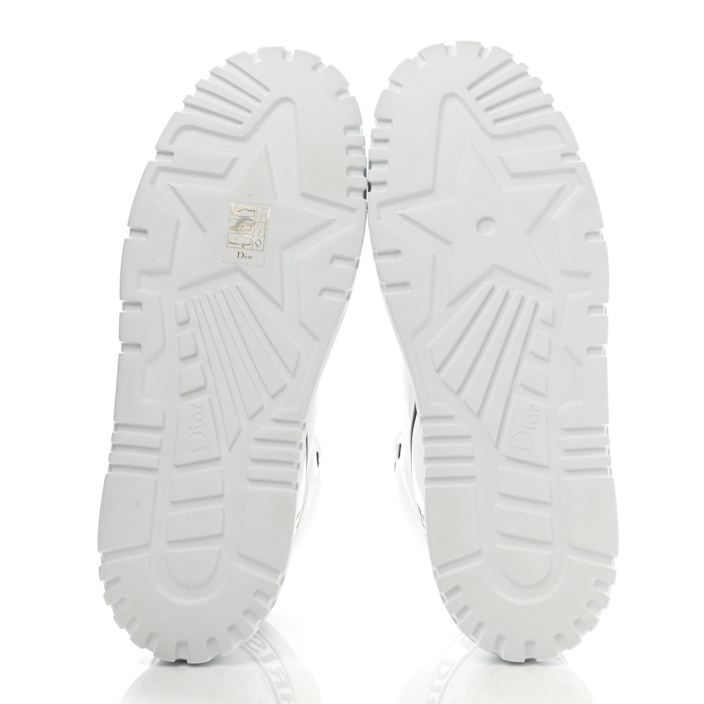 Nylon Fabric Womens D-Player High Top Sneakers 40.5 White Black