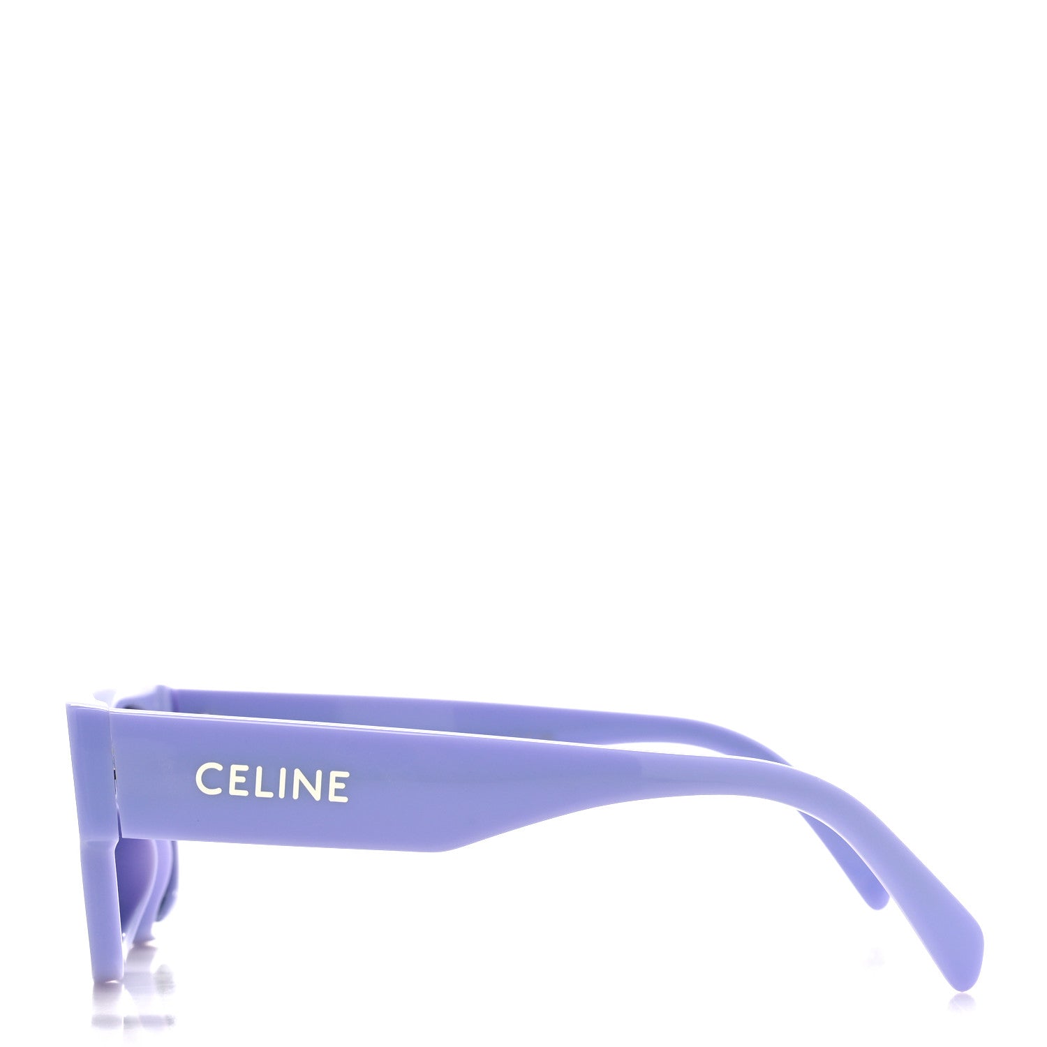Celine Acetate Cat Eye Sunglasses CL40197U Shiny Lilac Smoke 3 of 7