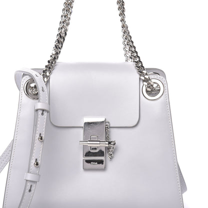 Chloe Shiny Calfskin Mini Annie Shoulder Bag Airy Grey 9 of 10