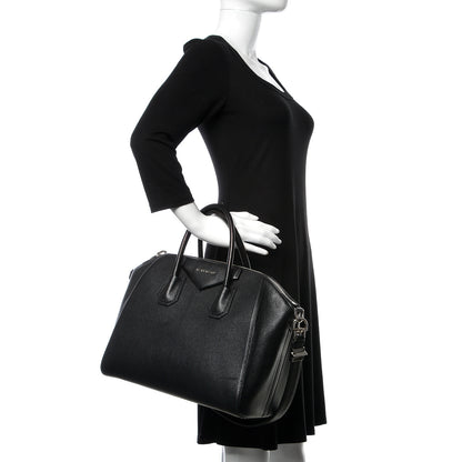 Givenchy Sugar Goatskin Medium Antigona Black 2 of 11