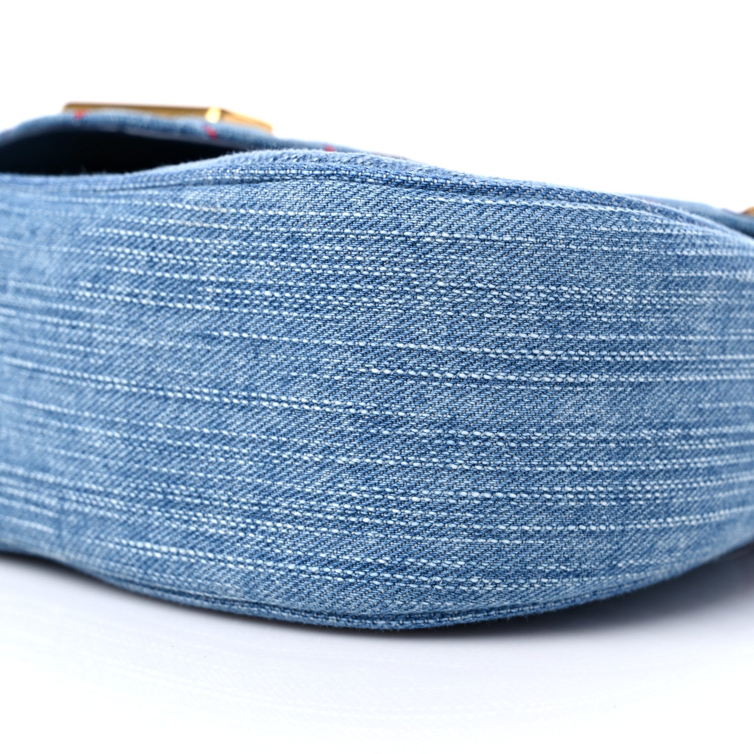 Louis Vuitton Denim New Wave Chain MM Blue 8 of 9