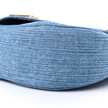 Louis Vuitton Denim New Wave Chain MM Blue 8 of 9