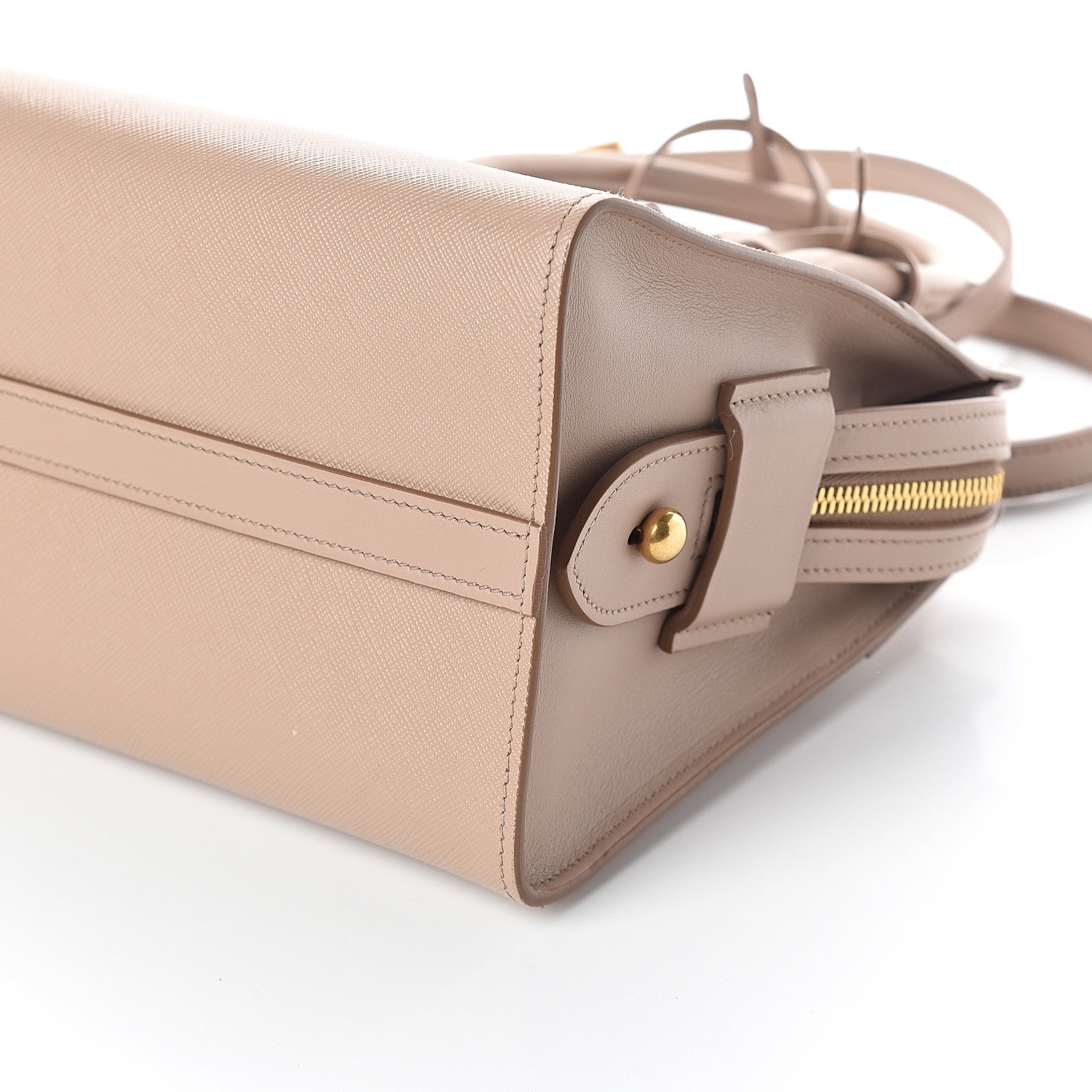 Prada Saffiano City Calf Small Esplanade Tote Cammeo 8 of 9