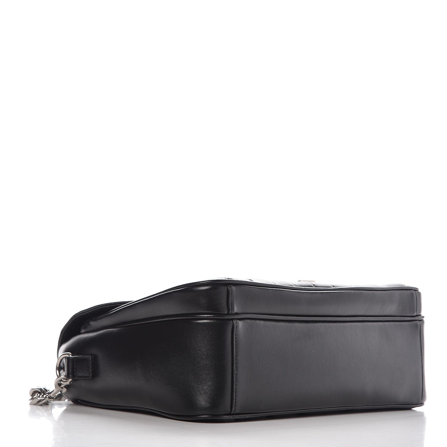Saint Laurent Calfskin Y Quilted Monogram Loulou Shoulder Bag Black 4 of 9