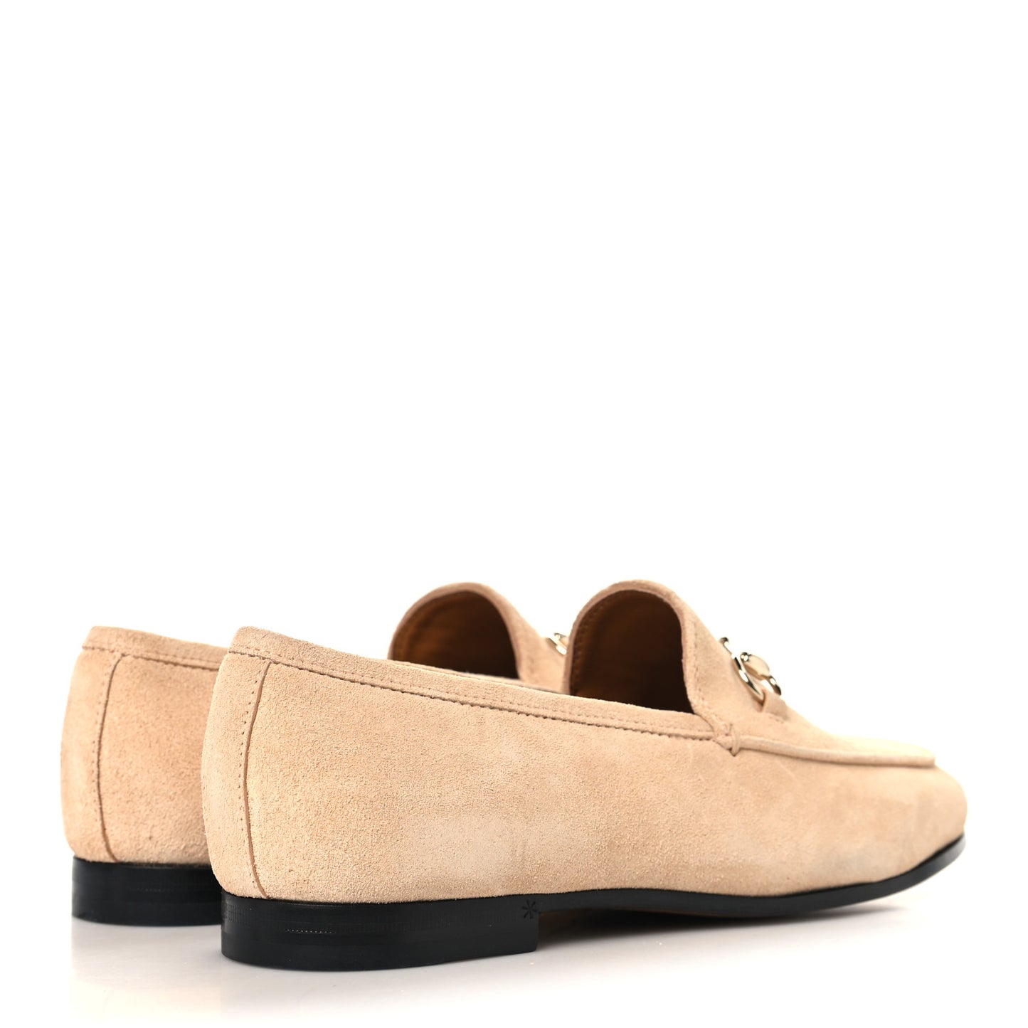 Suede Horsebit Womens Jordaan Loafers 37.5 Pink Sand