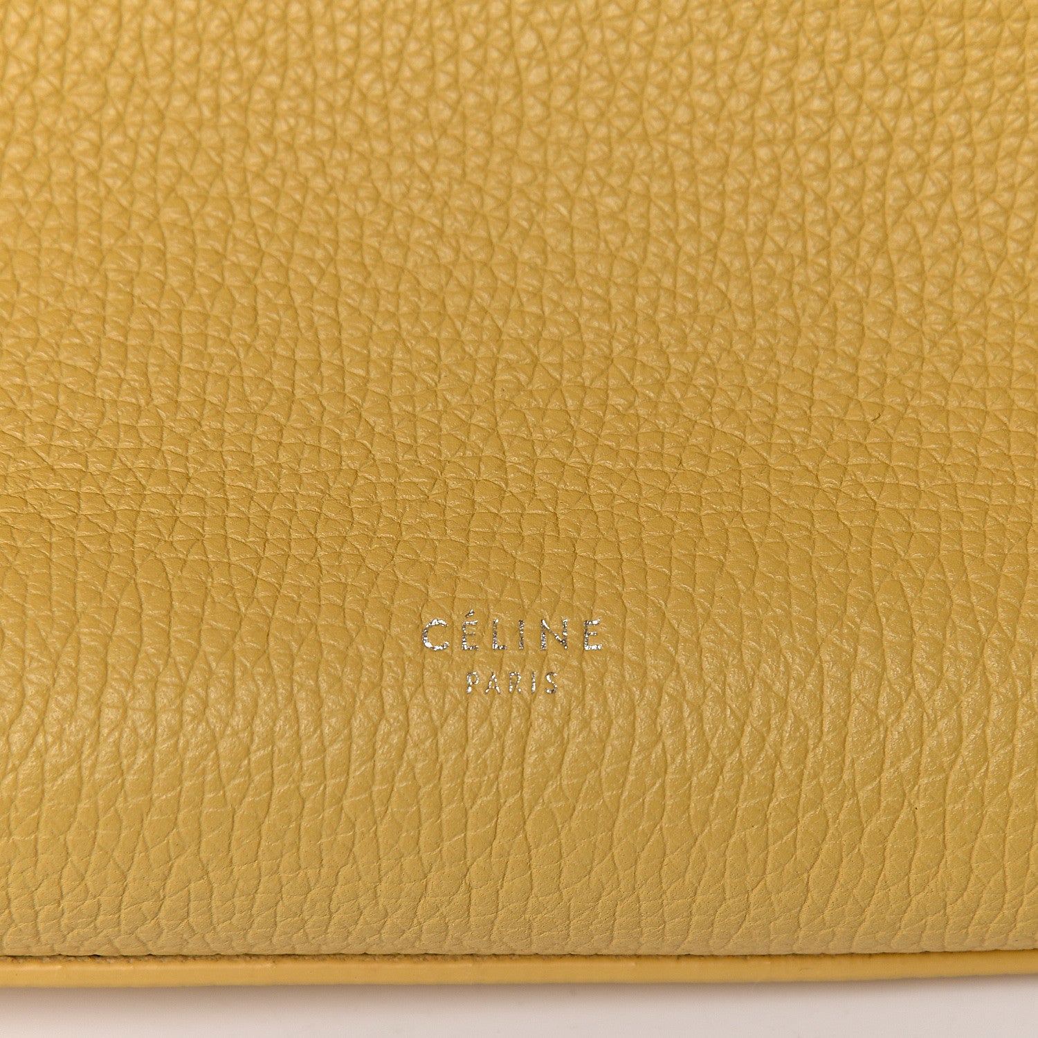 Celine Supple Grained Calfskin Small Big Bag Sunflower 6 of 12