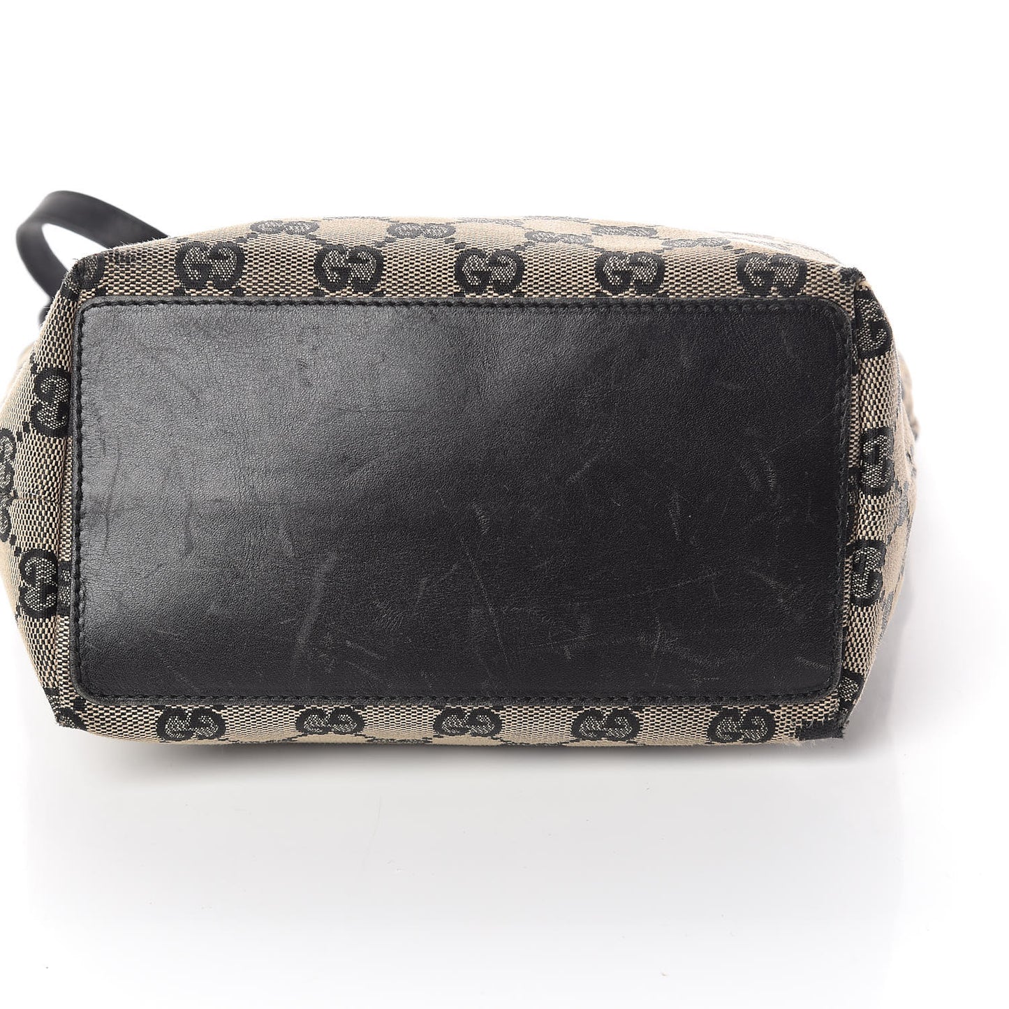 Monogram Small Bucket Tote Black