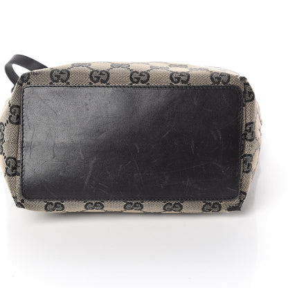 Gucci Monogram Small Bucket Tote Black 17 of 20