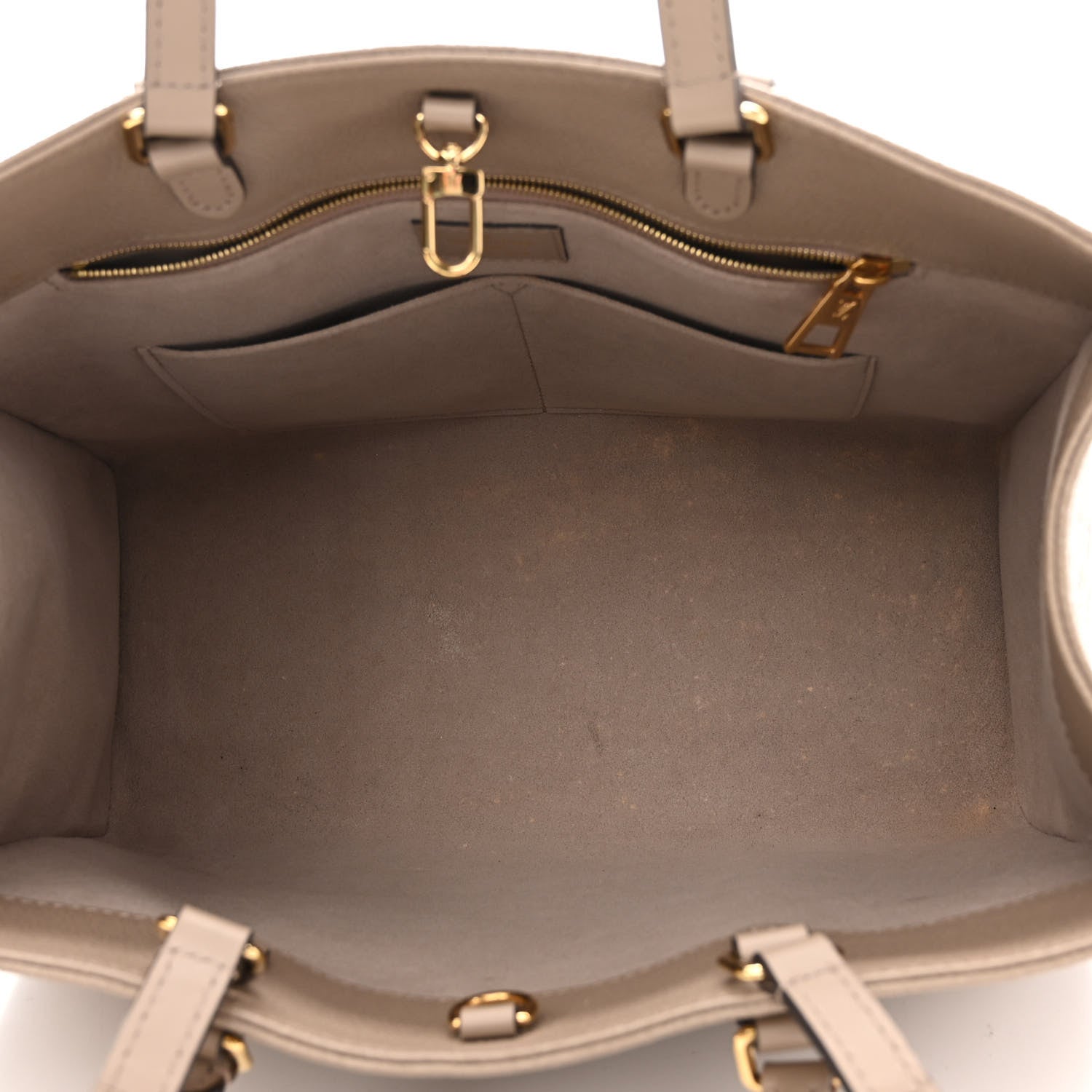 Louis Vuitton Empreinte Monogram Giant Onthego MM Tourterelle 5 of 10