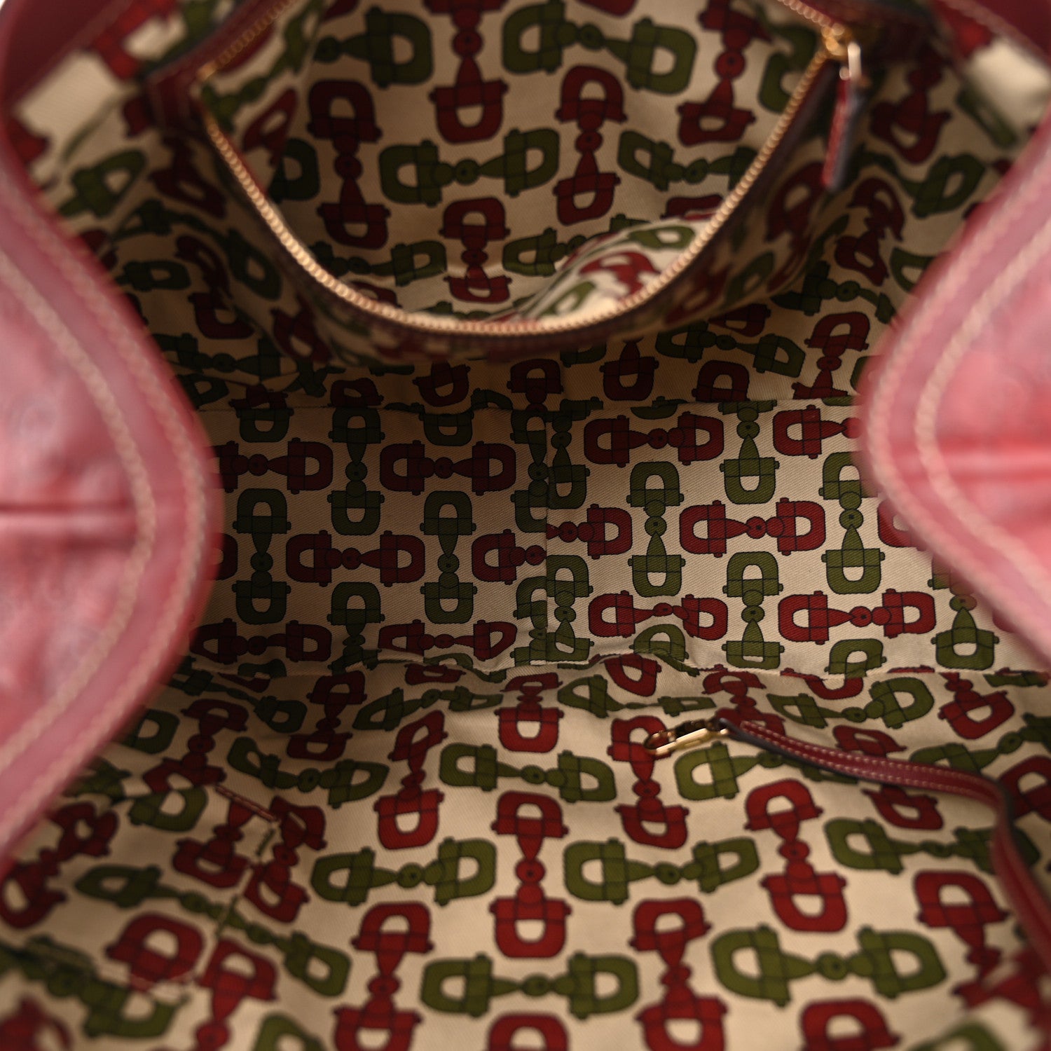 Gucci Guccissima Shoulder Bag Red 5 of 12