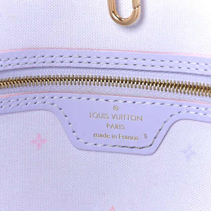 Louis Vuitton Monogram Giant Spring In The City Neverfull MM Sunrise Pastel 7 of 9