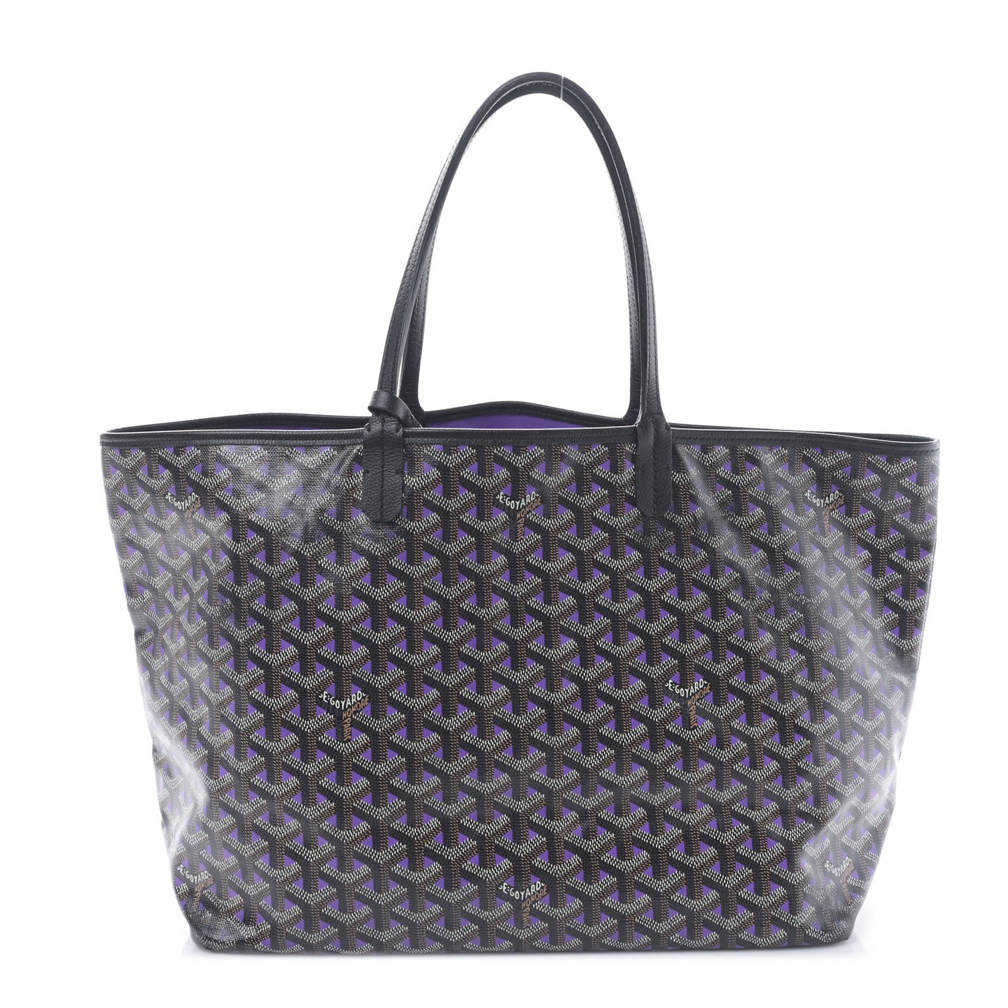 Goyardine Saint Louis Claire Voie PM Black Violet