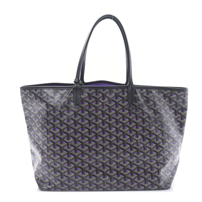 Goyard Goyardine Saint Louis Claire Voie PM Black Violet 3 of 9