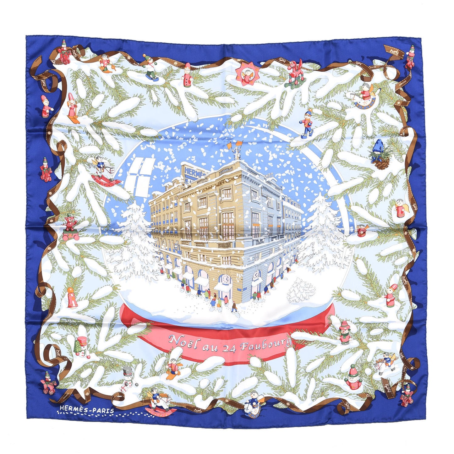 Silk Noel Au 24 Faubourg Scarf 90