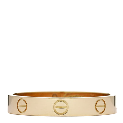 Cartier 18K Yellow Gold 3.5mm LOVE Wedding Band Ring 61 9.5 1 of 6