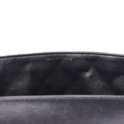 Chanel Caviar Quilted Jumbo Kelly Flap Black 7 of 13