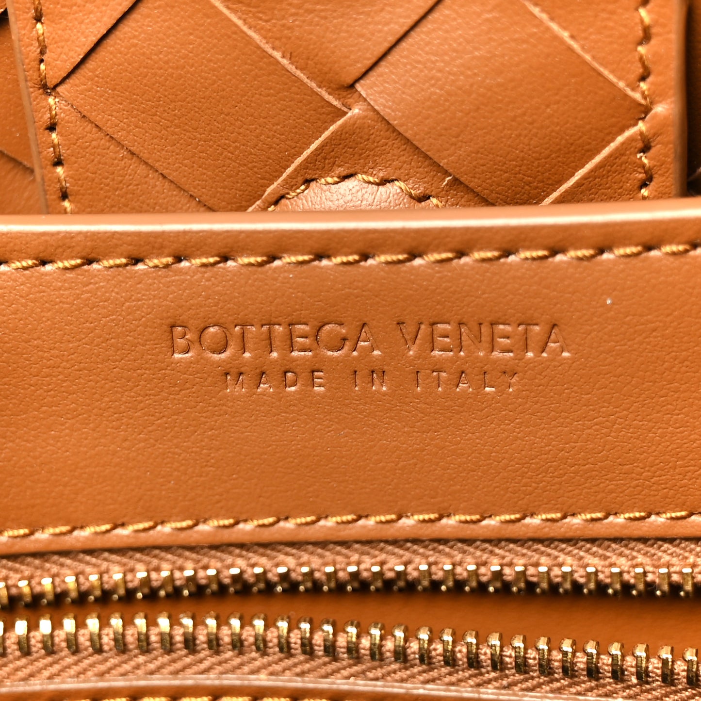 Suede Intrecciato Small Andiamo Shoulder Bag Amber