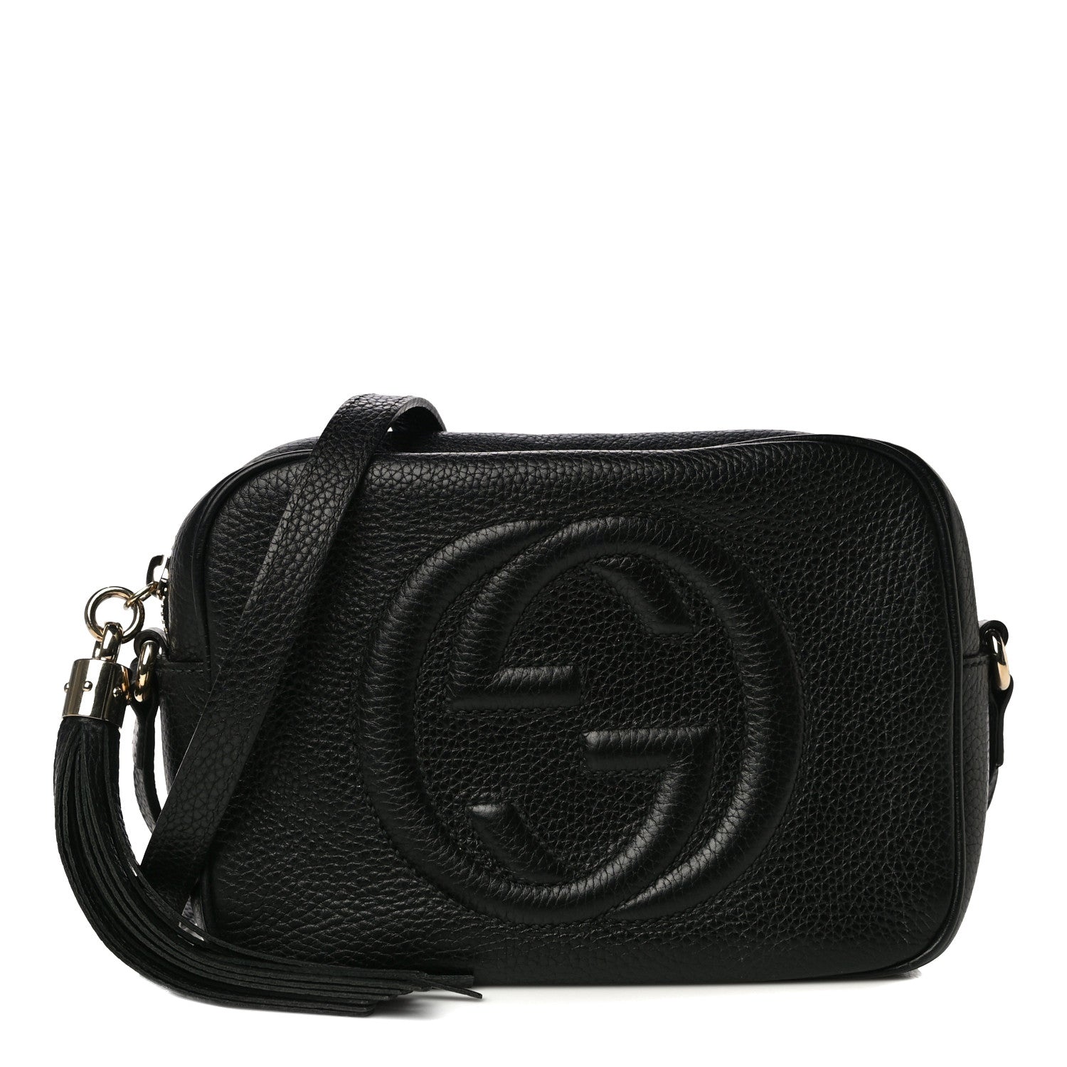 Gucci Pebbled Calfskin Small Soho Disco Bag Black 1 of 13