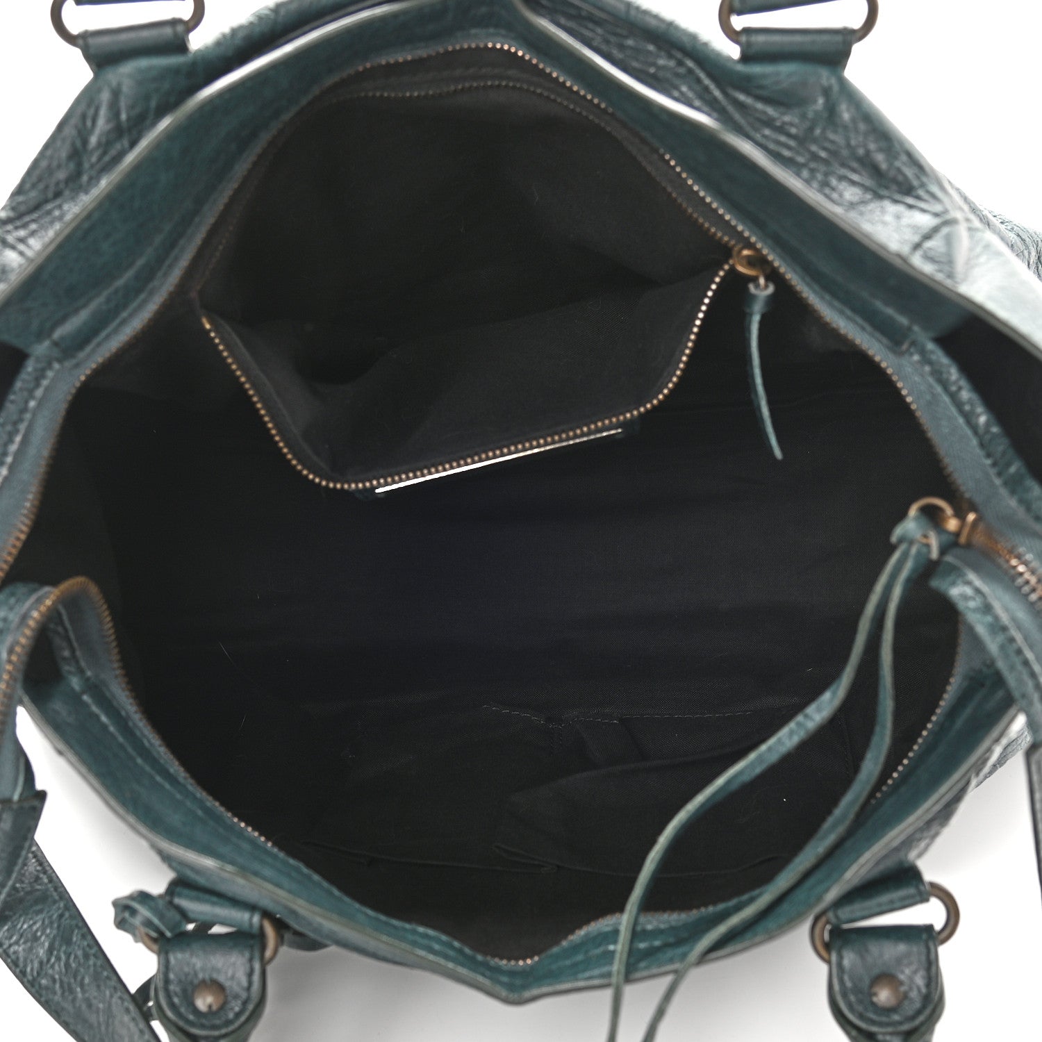 Balenciaga Agneau Classic Hardware City Vert Pinede 4 of 8