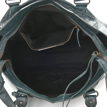 Balenciaga Agneau Classic Hardware City Vert Pinede 4 of 8