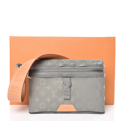 Louis Vuitton Monogram Titanium Messenger PM 10 of 10
