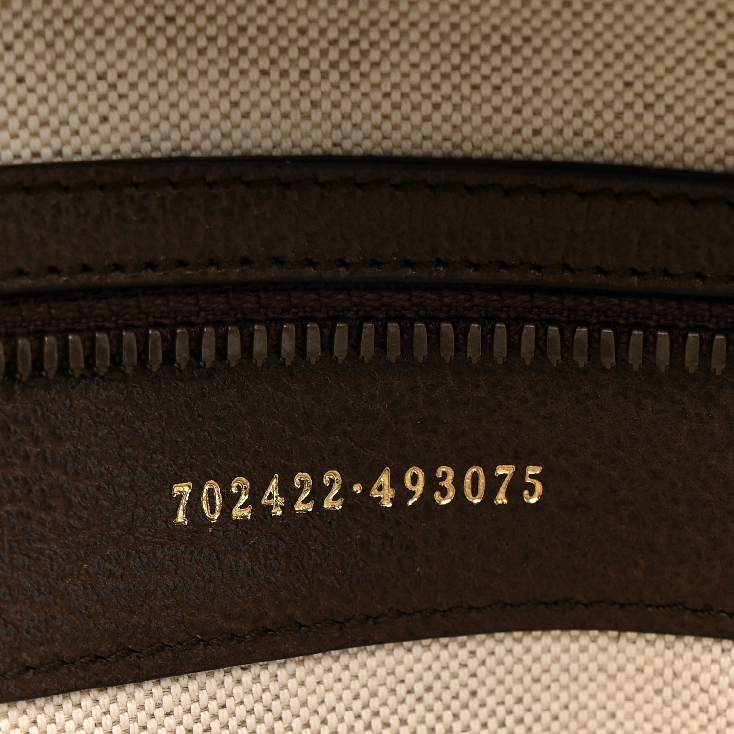 Gucci X ADIDAS Canvas Textured Dollar Calfskin Web GG Monogram Trefoil Large Bowling Bag Beige Brown Multicolor 6 of 9