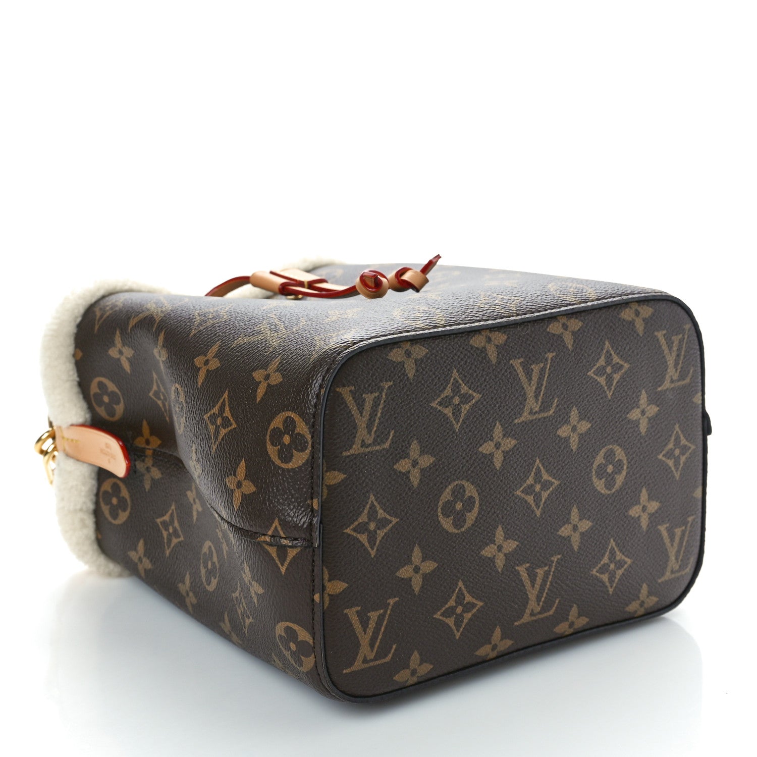 Louis Vuitton Monogram Shearling Cozygram Neonoe BB 4 of 9